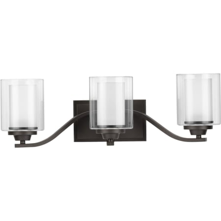Progress Lighting Kene 3 Light 23" Wide Bathroom Vanity Light Graphite