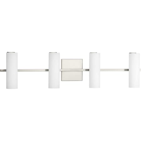 Progress Lighting Colonnade 4 Light 31-3/8" Wide Integrated LED Bathroom Vanity Light Brushed Nickel