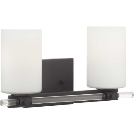 Progress Lighting Lisbon 2 Light 18" Wide Bathroom Vanity Light Black