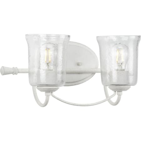 Progress Lighting Bowman 2 Light 16" Wide Bathroom Vanity Light Cottage White