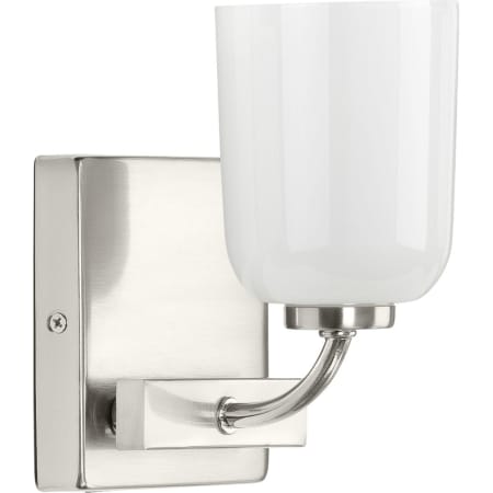 Progress Lighting Moore 6.8" Tall Wall Sconce Brushed Nickel