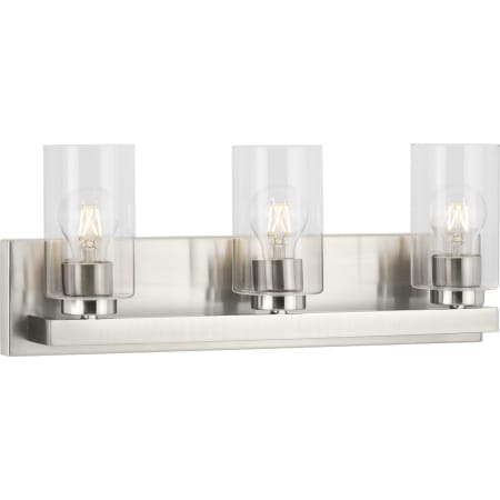 Progress Lighting Goodwin 3 Light 21" Wide Bathroom Vanity Light Brushed Nickel