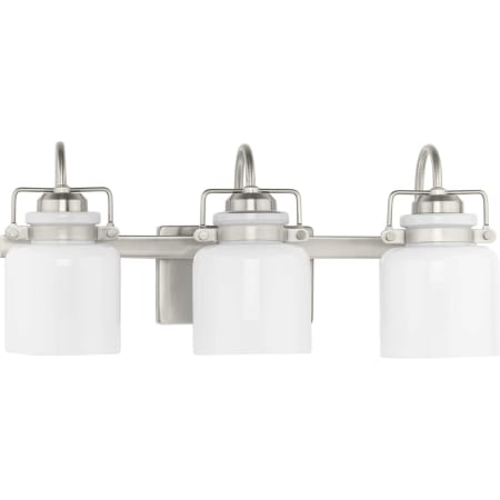 Progress Lighting Fessler 3 Light 21" Wide Vanity Light Brushed Nickel
