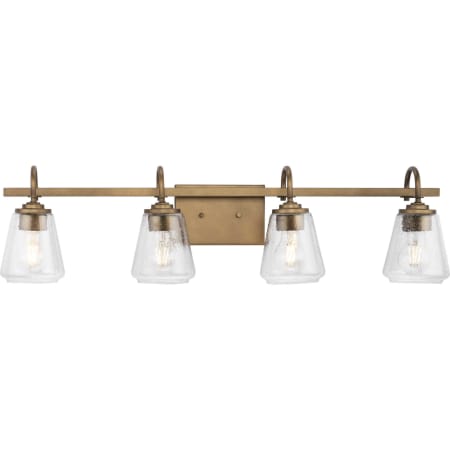 Progress Lighting Martenne 4 Light 32" Wide Vanity Light Aged Bronze