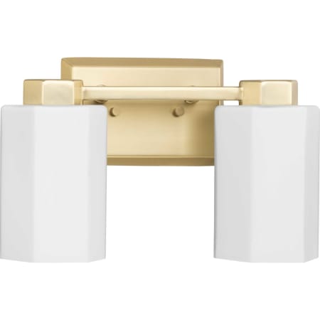 Progress Lighting Estrada 2 Light 14" Wide Vanity Light Brushed Gold