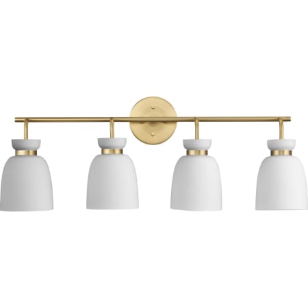 Progress Lighting Lexie 4 Light 30" Wide Vanity Light Brushed Gold