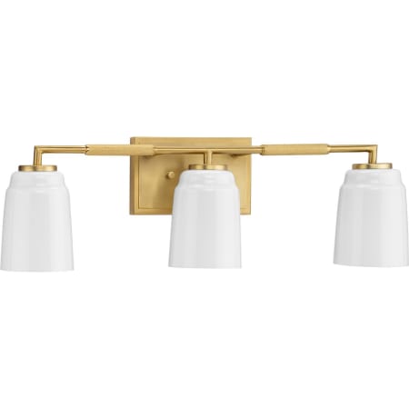 Progress Lighting Spenser 3 Light 24" Wide Vanity Light Brushed Gold