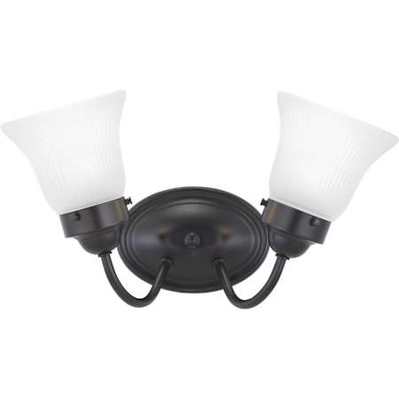 Progress Lighting 2 Light 12" Wide Bathroom Vanity Light Antique Bronze