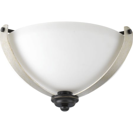 Progress Lighting Noma 2 Light 15" Wide Flush Mount Ceiling Fixture with Etched Glass Bowl Antique Bronze