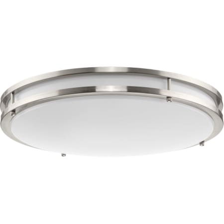 Progress Lighting Abide 18" Wide LED Flush Mount Drum Ceiling Fixture Brushed Nickel