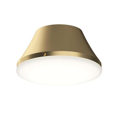Progress Lighting Avra 2 Light 11" Wide Flush Mount Ceiling Fixture Brushed Gold