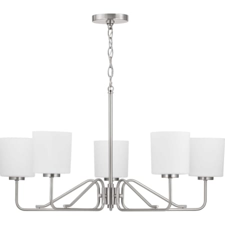 Progress Lighting Tobin 5 Light 28" Wide Chandelier Brushed Nickel