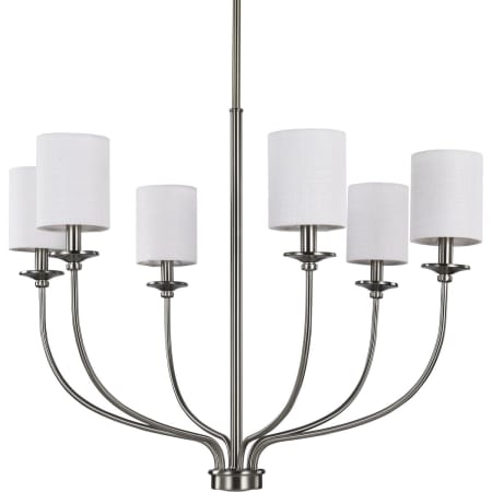 Progress Lighting Bonita 6 Light 31" Wide Chandelier Brushed Nickel