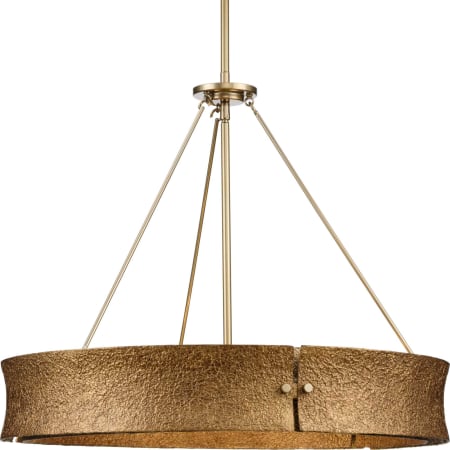 Progress Lighting Lusail 5 Light 26" Wide Ring Chandelier Soft Gold