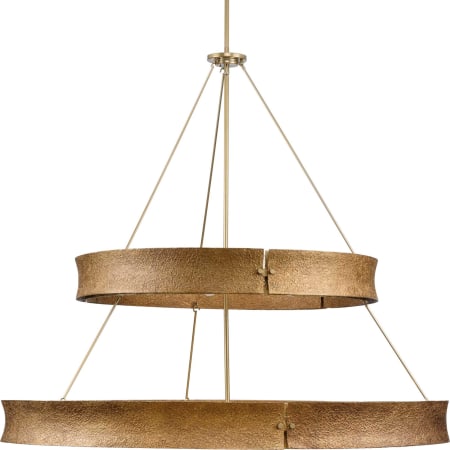 Progress Lighting Lusail 13 Light 48" Wide Ring Chandelier Soft Gold