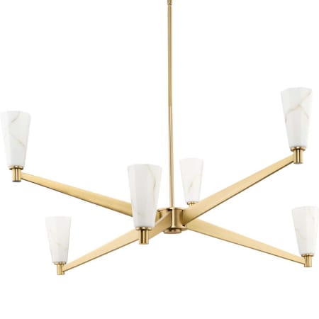 Progress Lighting Tosca 6 Light 41" Wide Chandelier Brushed Bronze