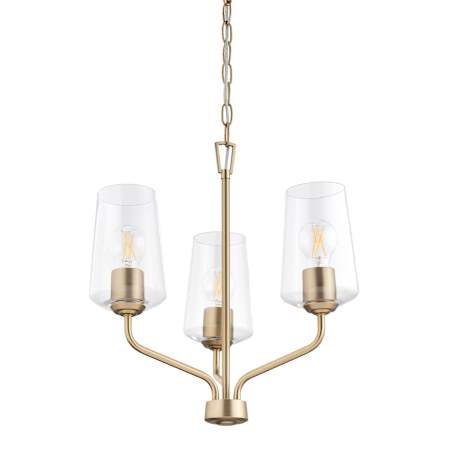 Progress Lighting Celino 3 Light 18" Wide Mini Chandelier Champagne Bronze