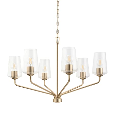Progress Lighting Celino 6 Light 32" Wide Chandelier Champagne Bronze