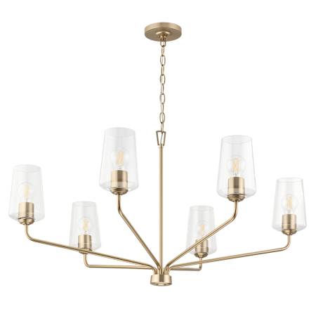 Progress Lighting Celino 6 Light 40" Wide Chandelier Champagne Bronze