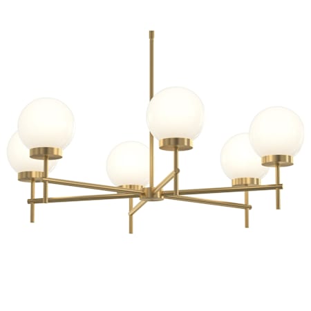 Progress Lighting Rigsby 6 Light 36" Wide Globe Chandelier Brushed Gold