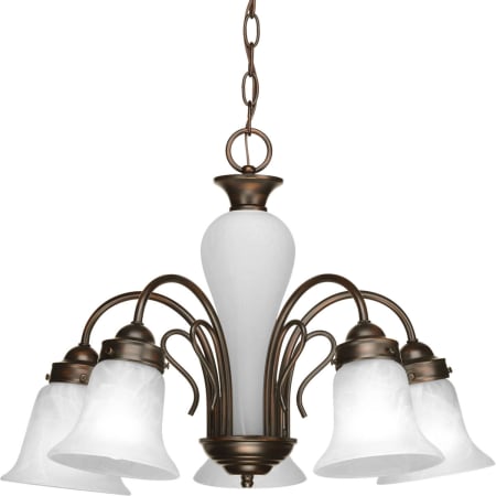 Progress Lighting Bedford 5 Light 23" Wide Chandelier Antique Bronze