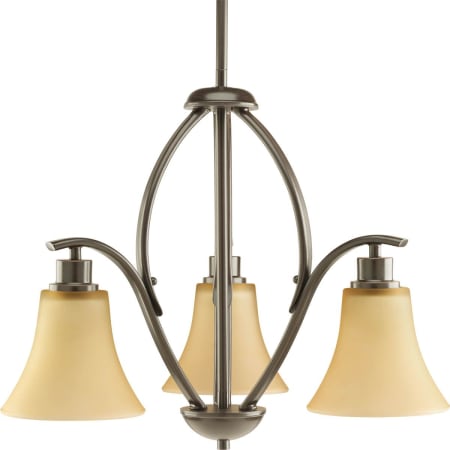 Progress Lighting Joy 3 Light 20" Wide Chandelier Antique Bronze