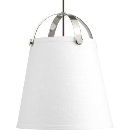 Progress Lighting Galley 2 Light 15" Wide Pendant Polished Nickel