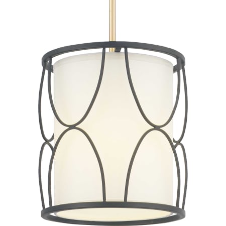 Progress Lighting Landree Single Light 10" Wide Pendant Black