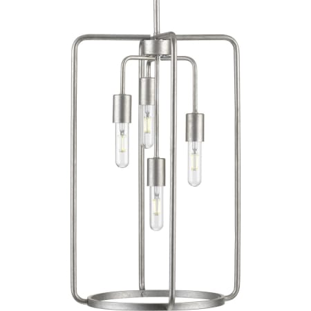 Progress Lighting Bonn 4 Light 15" Wide Pendant Galvanized Finish