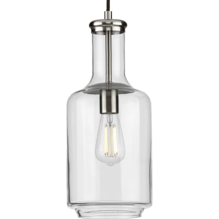 Progress Lighting Latrobe 7" Wide Mini Pendant Brushed Nickel