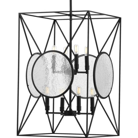 Progress Lighting Cumberland 8 Light 17" Wide Chandelier Matte Black