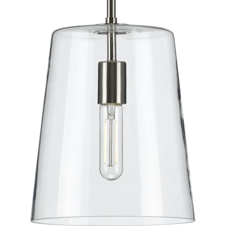 Progress Lighting Clarion 9" Wide Mini Pendant Brushed Nickel