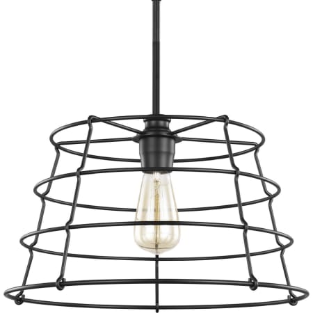 Progress Lighting Chambers 16" Wide Pendant Matte Black