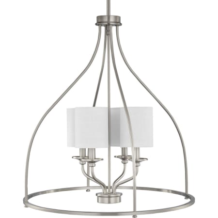 Progress Lighting Bonita 4 Light 23" Wide Chandelier Brushed Nickel