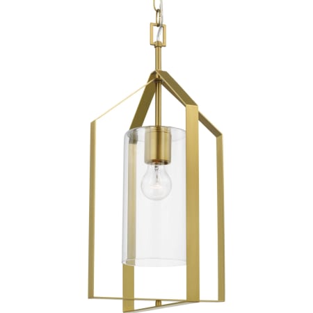 Progress Lighting Vertex 12" Wide Pendant Brushed Gold