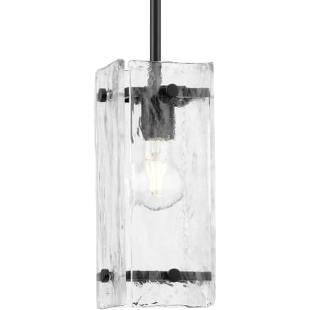 Progress Lighting Rivera 5" Wide Mini Pendant Matte Black