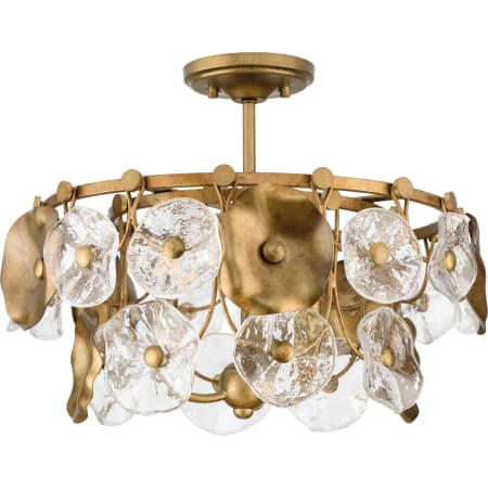 Progress Lighting Loretta 3 Light 18" Wide Pendant Gold Ombre