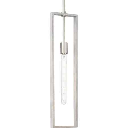 Progress Lighting Boundary 6" Wide Mini Pendant Brushed Nickel