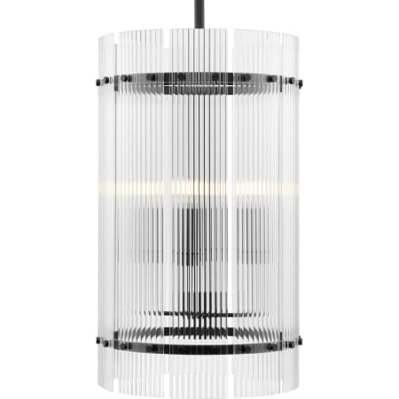Progress Lighting Seville 4 Light 18" Wide Pendant Matte Black