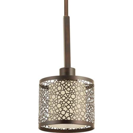 Progress Lighting Mingle Single Light 6" Wide Mini Pendant Antique Bronze