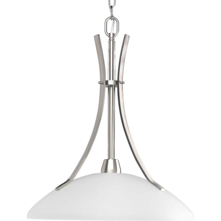 Progress Lighting Wisten Single Light 17" Wide Pendant Brushed Nickel