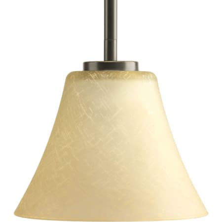 Progress Lighting Bravo Single Light 7" Wide Mini Pendant Antique Bronze