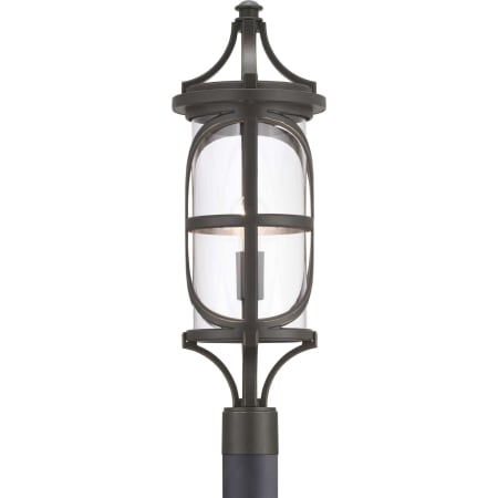 Progress Lighting Morrison Single Light 27" Tall Outdoor Single Head Post Light Antique Bronze