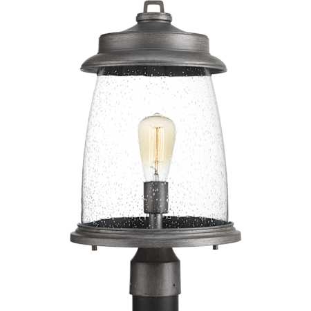 Progress Lighting Conover Single Light 19" High Outdoor Single Head Post Light Antique Pewter