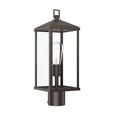 Progress Lighting Cantley 18" Tall Post Light Antique Bronze
