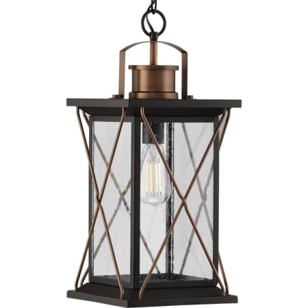 Progress Lighting Barlowe 9" Wide Mini Pendant Antique Bronze