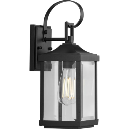 Progress Lighting Gibbes Street 15" Tall Outdoor Wall Sconce Black