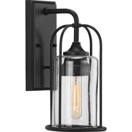 Progress Lighting Watch Hill 13" Tall Outdoor Wall Sconce Textured Black