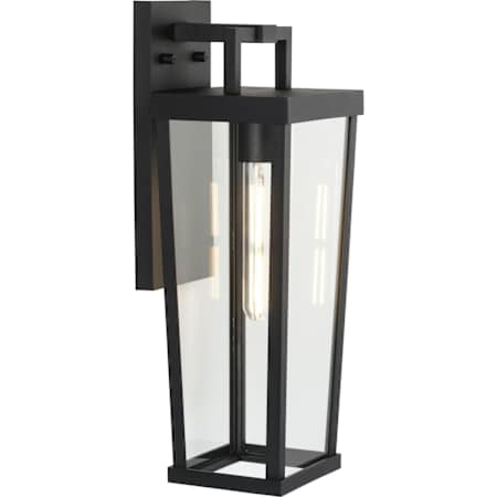Progress Lighting Tryon 18" Tall Outdoor Wall Sconce Black