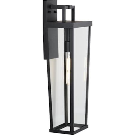 Progress Lighting Tryon 24" Tall Outdoor Wall Sconce Black